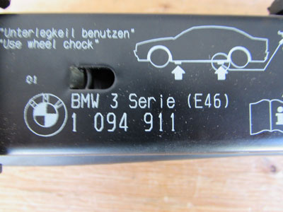BMW Jack 71121094911 E46 E60 E63 E644